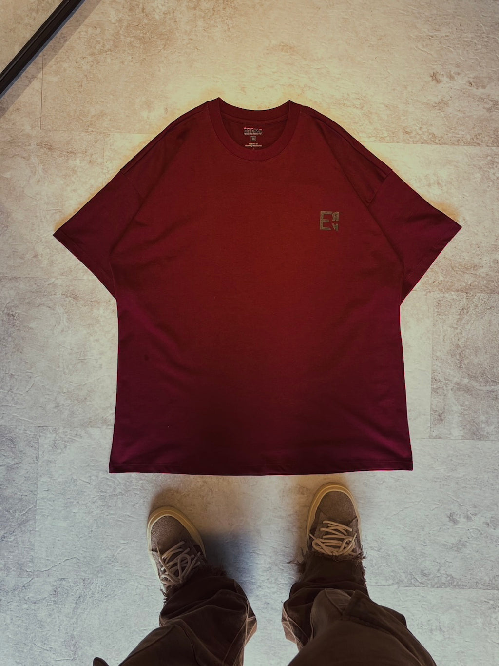"PURO CAMELLO" OVERSIZE T-SHIRT.