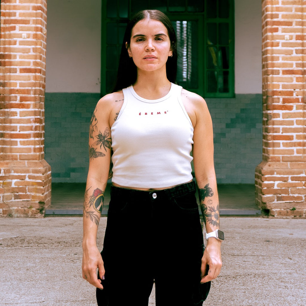 RIBBED TOP — CREMA.