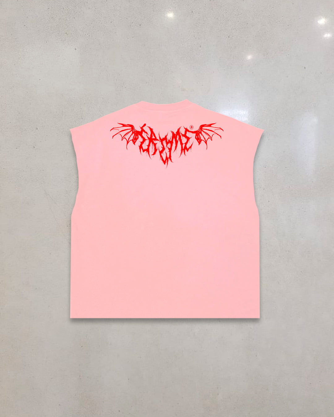 "SALVADOR" SLEEVELESS T-SHIRT.