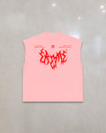 "SALVADOR" SLEEVELESS T-SHIRT.